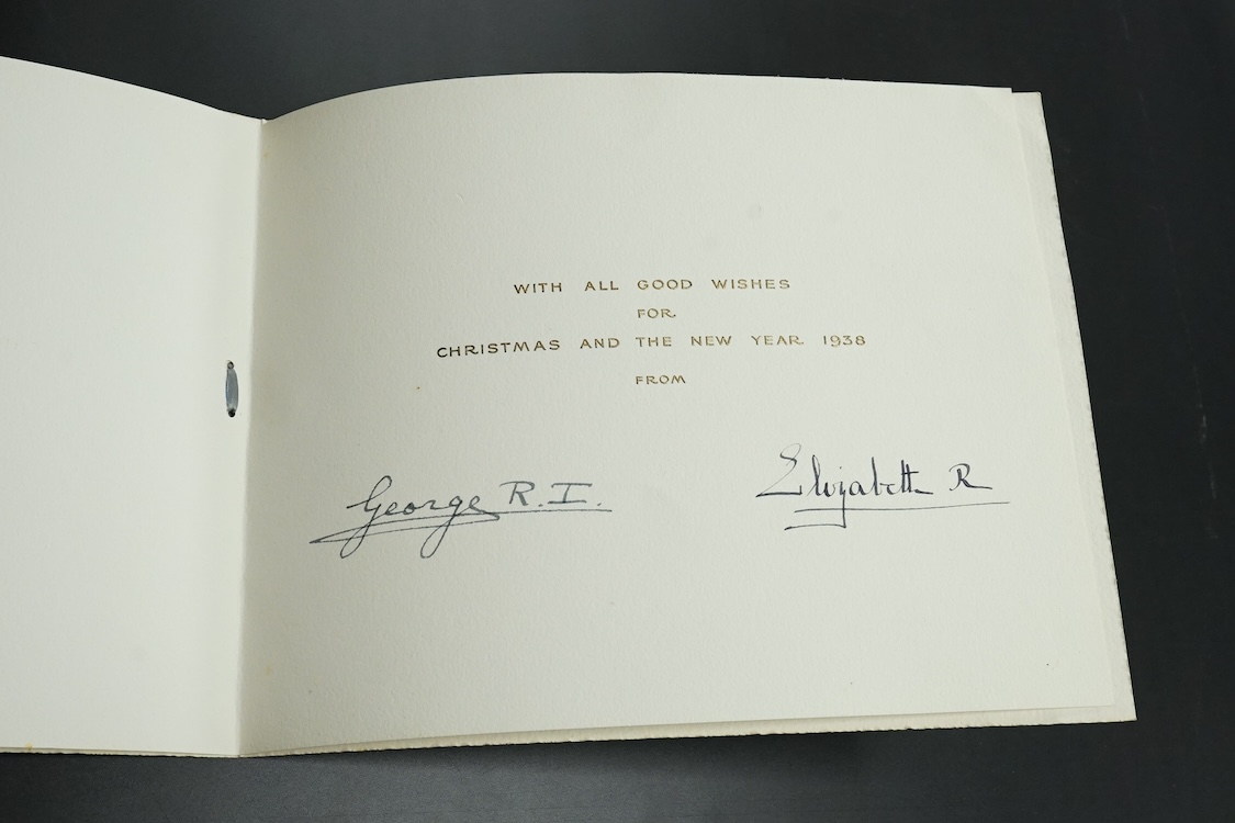A George VI and Elizabeth R autographed Spithead Coronation Review of the Fleet 1937 booklet
